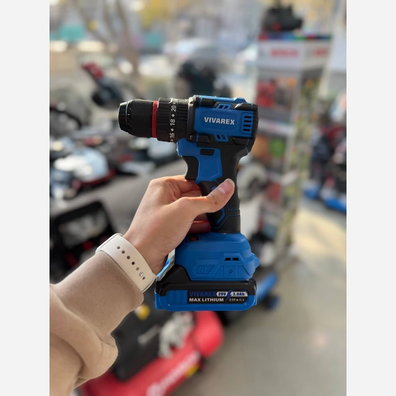 دریل شارژی 20 ولت چکشی ویوارکس